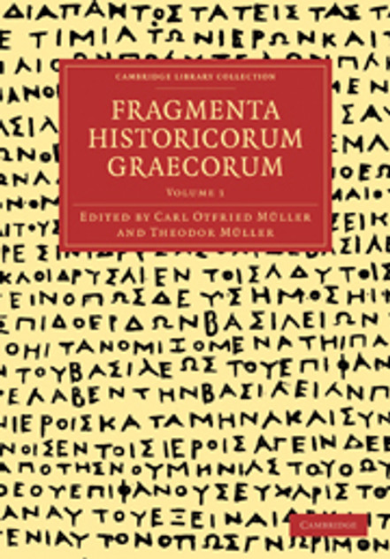 Fragmenta Historicorum Graecorum Fragmenta Historicorum Graecorum