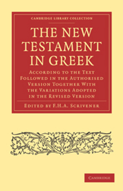 The New Testament in Greek The New Testament in Greek