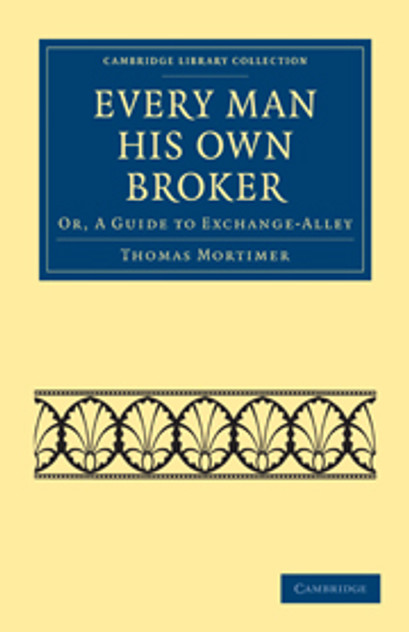 Every Man his Own Broker Every Man his Own Broker