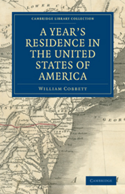 A Year's Residence in the United States of America A Year's Residence in the United States of America