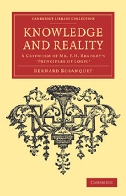 Knowledge and Reality Knowledge and Reality
