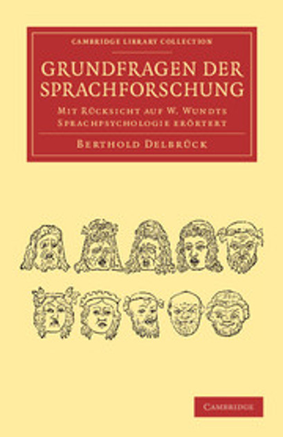 Grundfragen der Sprachforschung Grundfragen der Sprachforschung