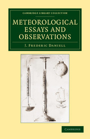 Meteorological Essays and Observations