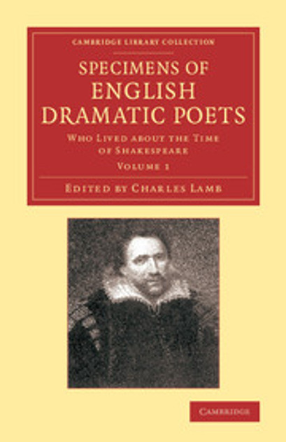Specimens of English Dramatic Poets Specimens of English Dramatic Poets