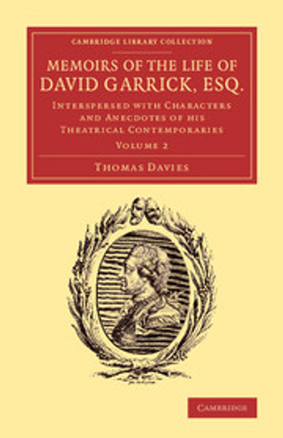 Memoirs of the Life of David Garrick, Esq. Memoirs of the Life of David Garrick, Esq.