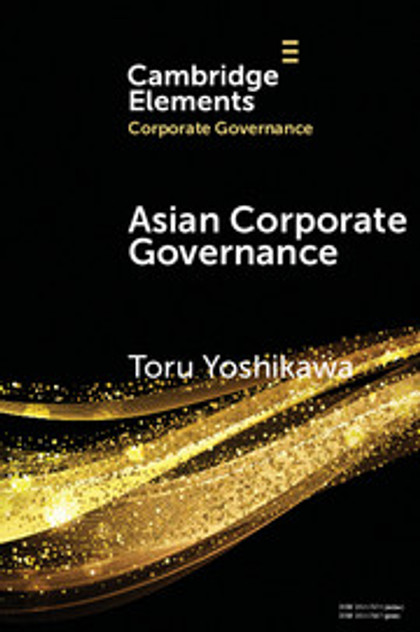 Asian Corporate Governance Asian Corporate Governance
