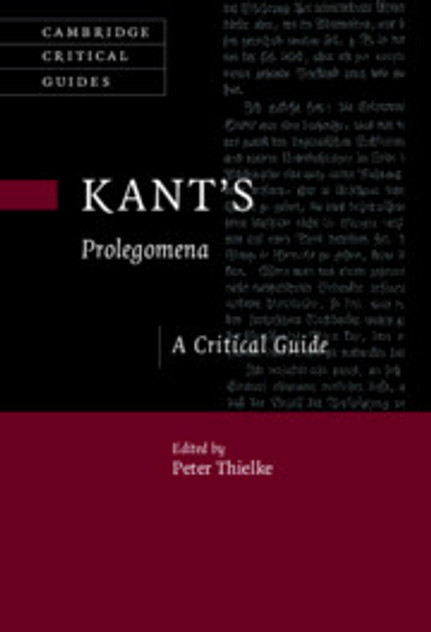 Kant's Prolegomena Kant's Prolegomena