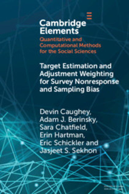 Target Estimation and Adjustment Weighting for Survey Nonresponse and Sampling Bias Target Estimation and Adjustment Weighting for Survey Nonresponse and Sampling Bias