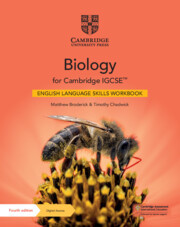 Biology for Cambridge IGCSE(TM) English Language Skills Workbook with Digital Access (2 Years)