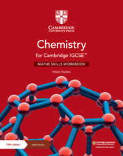 Chemistry for Cambridge IGCSE(TM) Maths Skills Workbook with Digital Access (2 Years)