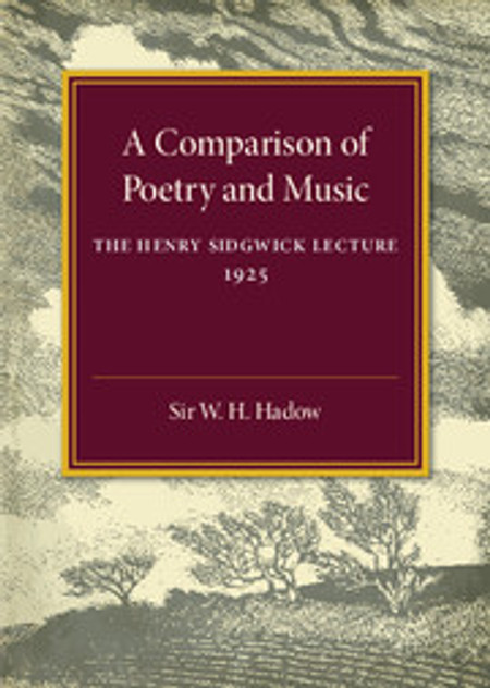A Comparison of Poetry and Music A Comparison of Poetry and Music