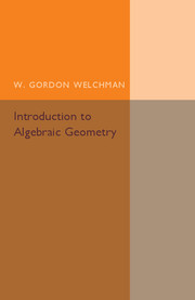 Introduction to Algebraic Geometry