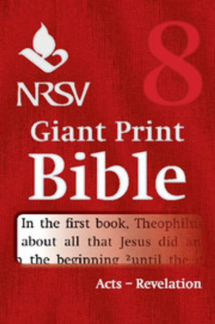 NRSV Giant Print Bible NRSV Giant Print Bible