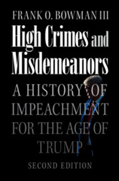 High Crimes and Misdemeanors High Crimes and Misdemeanors