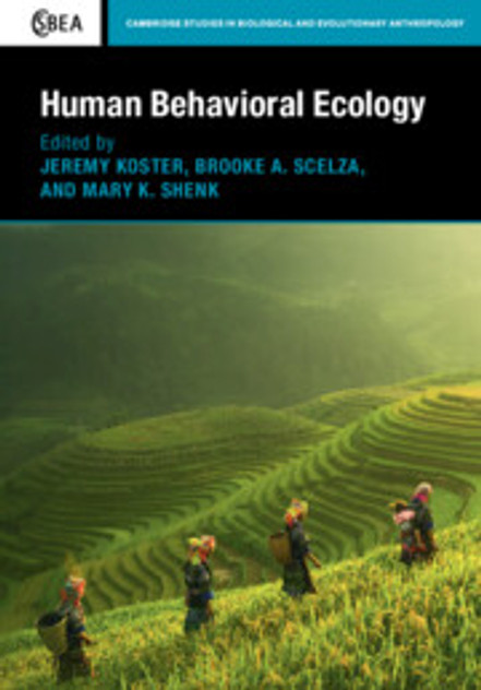 Human Behavioral Ecology Human Behavioral Ecology
