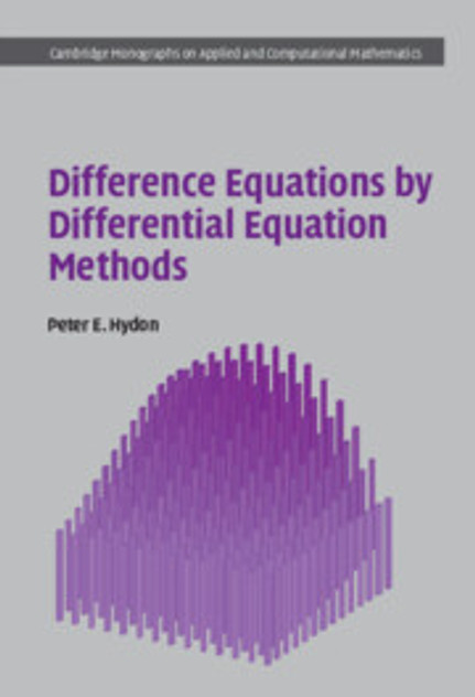 Difference Equations by Differential Equation Methods Difference Equations by Differential Equation Methods