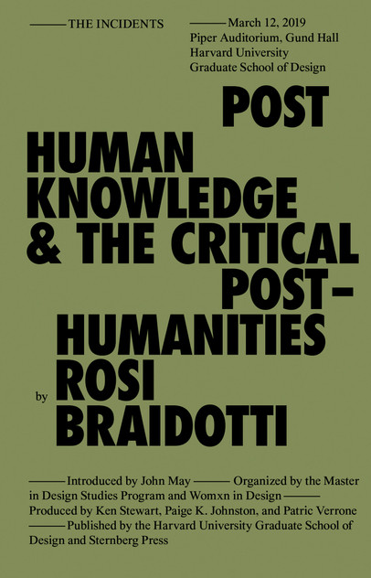 Posthuman Knowledge and the Critical Posthumanities Posthuman Knowledge and the Critical Posthumanities