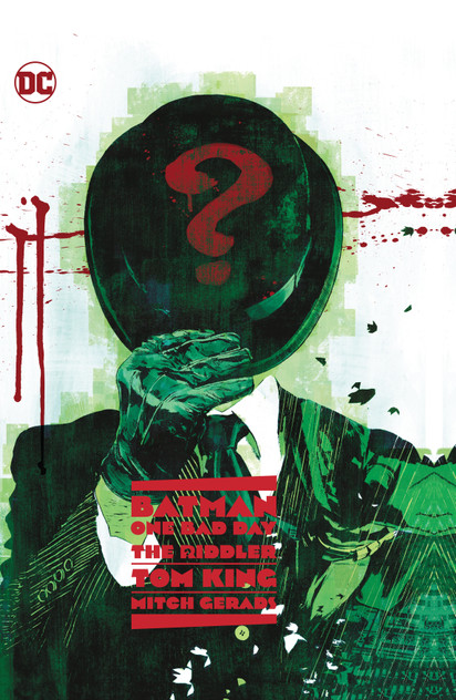 Batman - One Bad Day: The Riddler 2024 Batman Day Exclusive Dust Jacket Batman - One Bad Day: The Riddler 2024 Batman Day Exclusive Dust Jacket