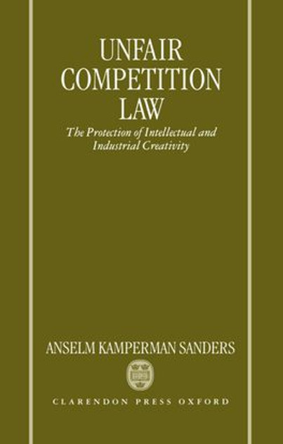 Unfair Competition Law Unfair Competition Law