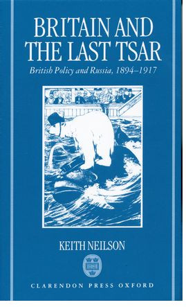 Britain and the Last Tsar
