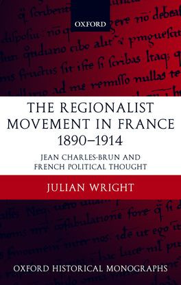 Regionalist Movement in France 1890-1914