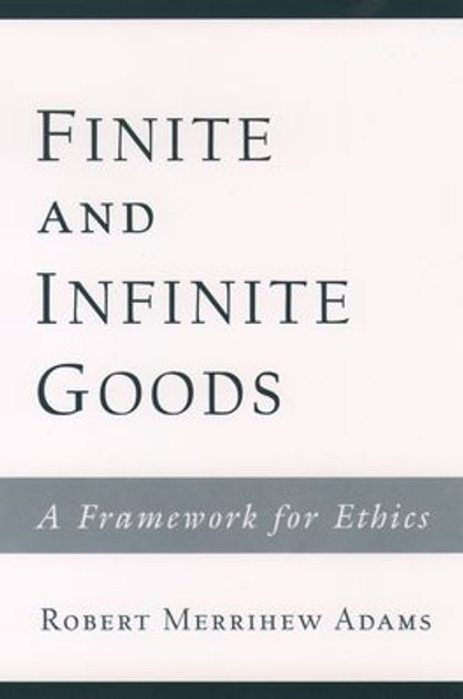 Finite and Infinite Goods Finite and Infinite Goods
