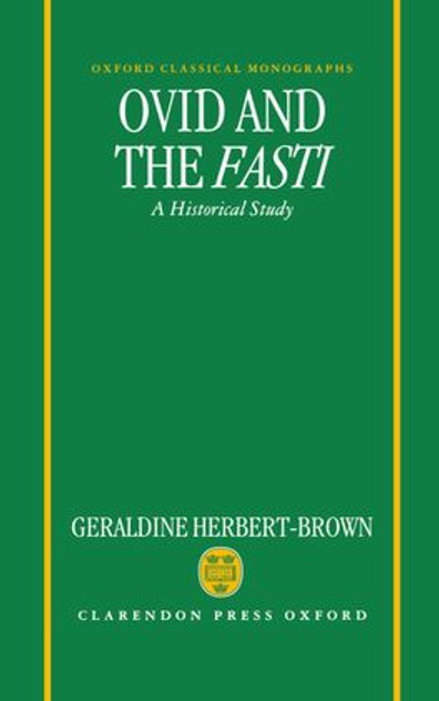 Ovid and the Fasti Ovid and the Fasti