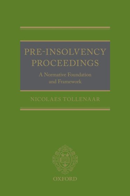 Pre-Insolvency Proceedings Pre-Insolvency Proceedings