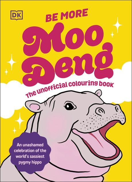 Moo Deng: The Unofficial Colouring Book