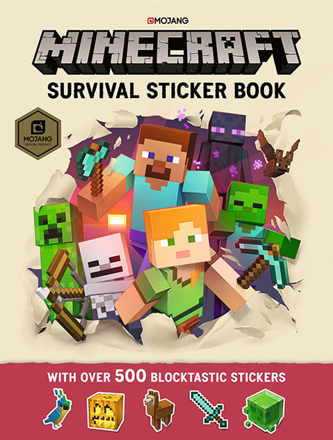 Minecraft Survival Sticker Book Minecraft Survival Sticker Book