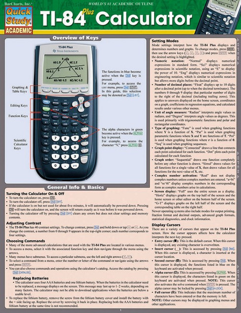 TI-84 Plus Calculator