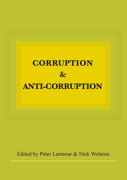 Corruption and Anti-Corruption Corruption and Anti-Corruption