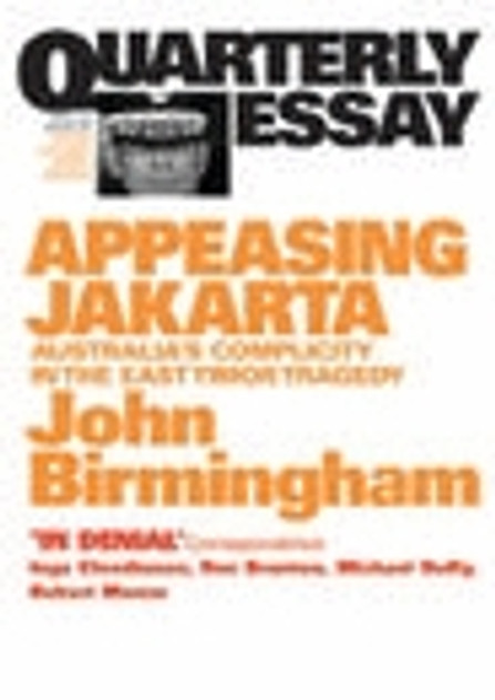 Appeasing Jakarta Appeasing Jakarta