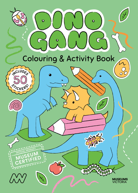 Dino Gang Colouring & Activity Book Dino Gang Colouring & Activity Book