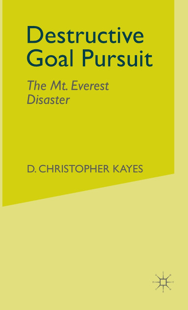 Destructive Goal Pursuit