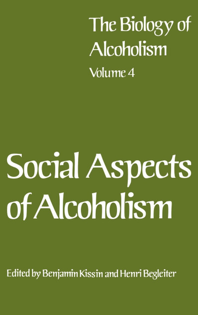 Social Aspects of Alcoholism Social Aspects of Alcoholism