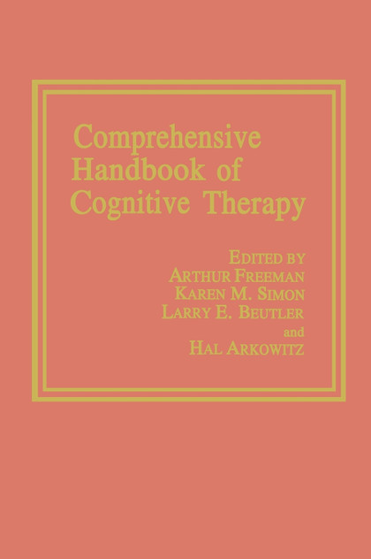 Comprehensive Handbook of Cognitive Therapy