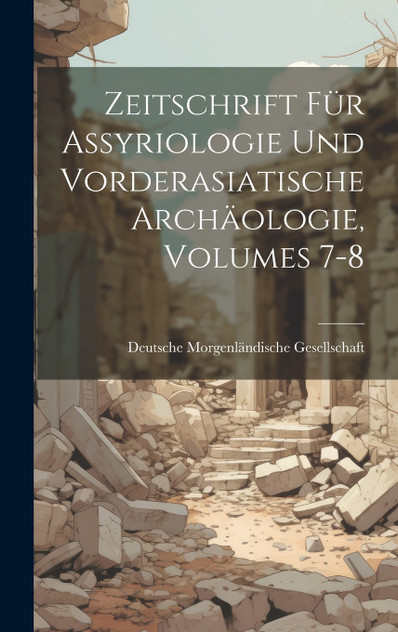 Zeitschrift Für Assyriologie Und Vorderasiatische Archäologie, Volumes 7-8 Zeitschrift Für Assyriologie Und Vorderasiatische Archäologie, Volumes 7-8