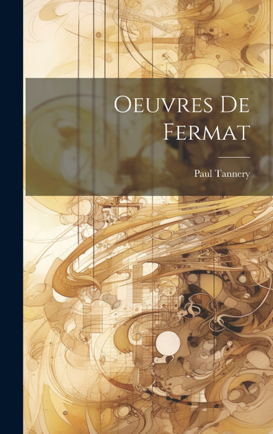 Oeuvres De Fermat Oeuvres De Fermat