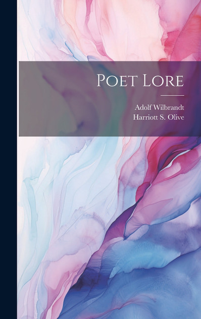 Poet Lore Poet Lore