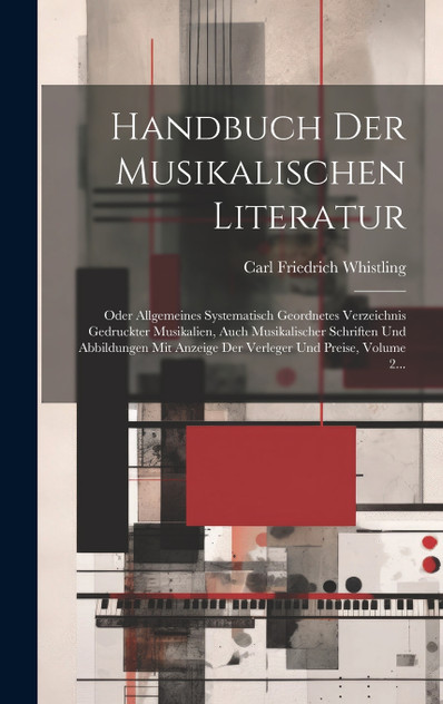 Handbuch Der Musikalischen Literatur Handbuch Der Musikalischen Literatur