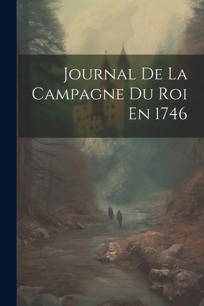 Journal De La Campagne Du Roi En 1746 Journal De La Campagne Du Roi En 1746