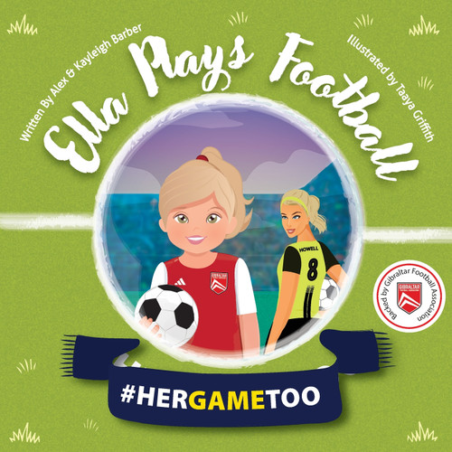 Ella Plays Football - Her Game Too Ella Plays Football - Her Game Too
