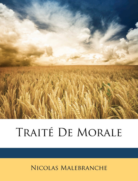 Traité De Morale Traité De Morale