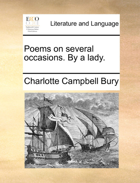 Poems on several occasions. By a lady. Poems on several occasions. By a lady.