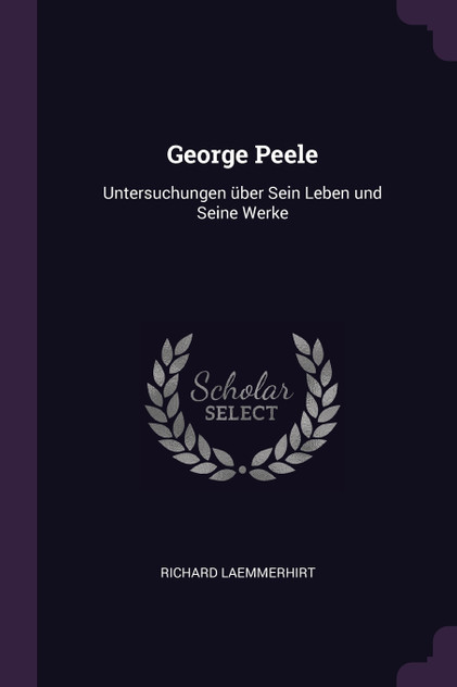 George Peele George Peele