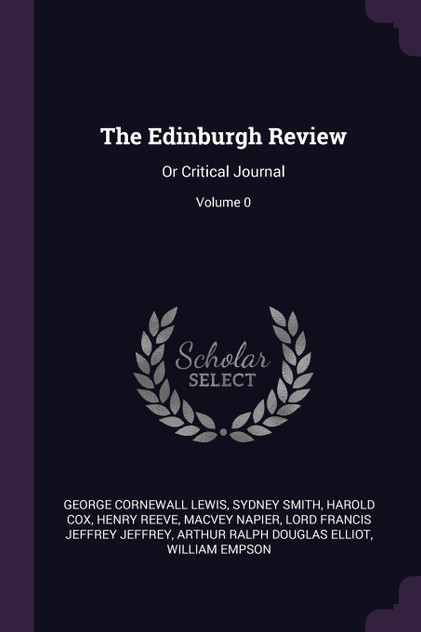 The Edinburgh Review The Edinburgh Review