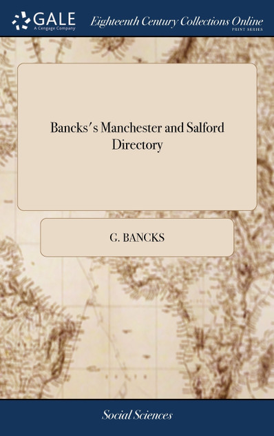 Bancks's Manchester and Salford Directory