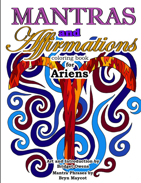 Mantras and Affirmations Coloring Book for Ariens