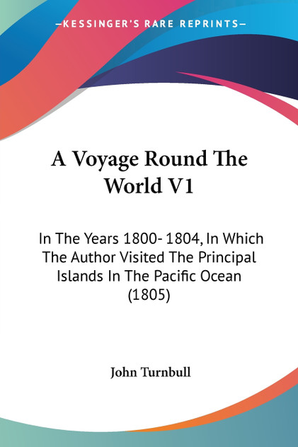 A Voyage Round The World V1 A Voyage Round The World V1